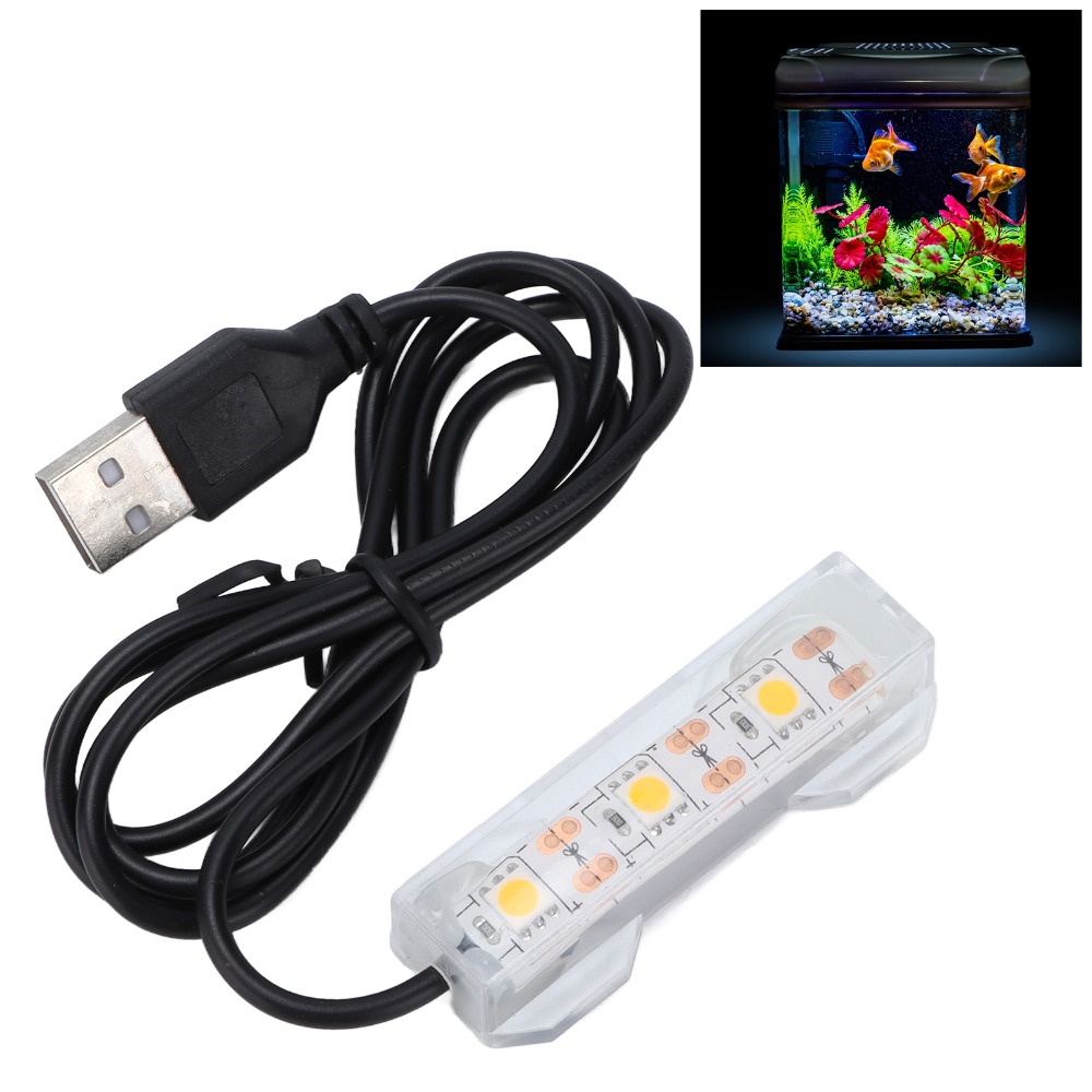 Aquarium Marine Light - Éclairage décoratif USB lumière d'aquarium multicolore