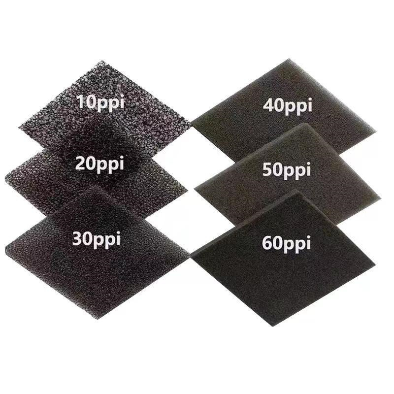Marine Aquarium Pc - Filtre en éponge de polyuréthane noir,