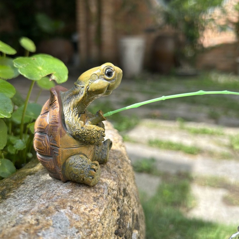 Aquarium Marine Fish - Tortue pêche aquarium décoration créative chinois