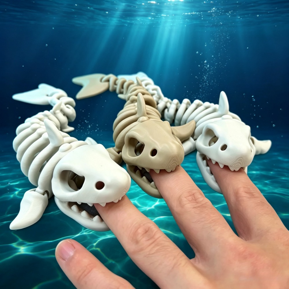 Marine Aquarium Decorations - Décoration d'aquarium en forme de squelette