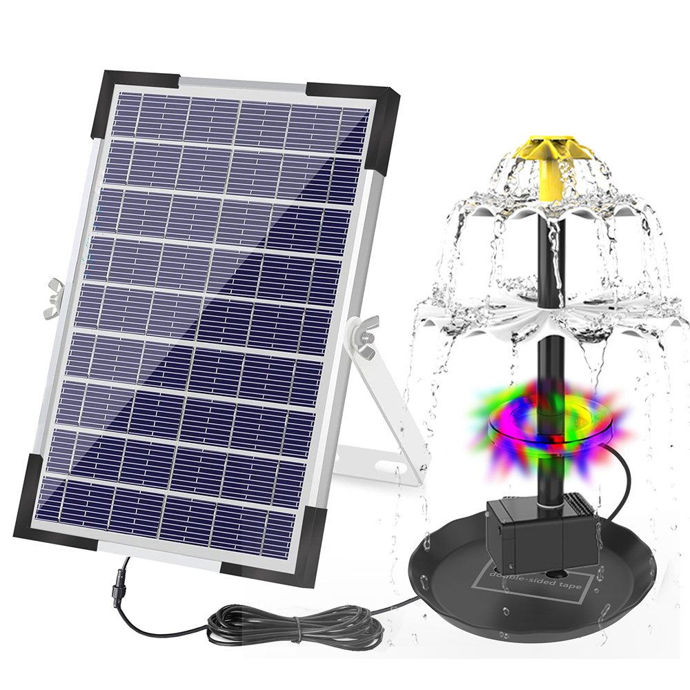 Aquarium Marine Light - Pompe de fontaine solaire pour bain