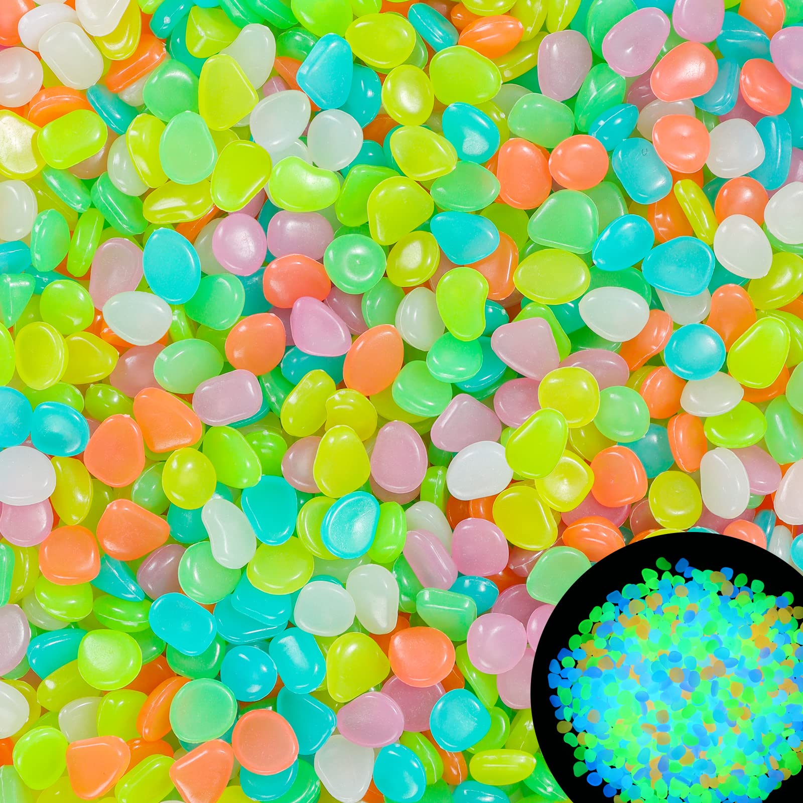 Aquarium Marine Fish - 100 pièces brillent dans le noir