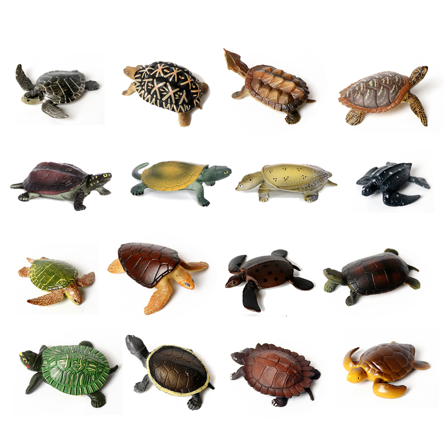 Aquarium Marine Fish - Miniature tortue de mer réaliste pour