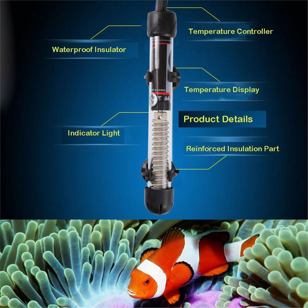 (A02R) Chauffe-eau submersible - Aquarium & Marine Museum avis et prix