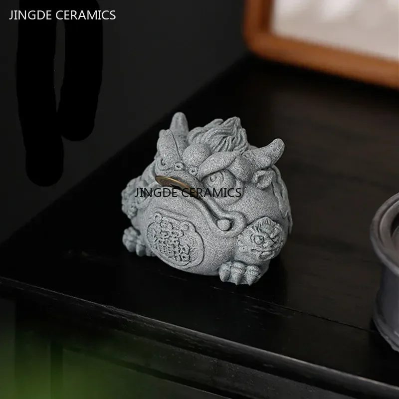 Grès Fengshui doré créatif, dé - Aquarium Marine Fish avis et prix