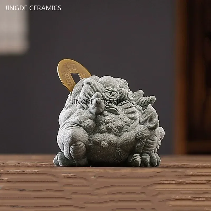 Grès Fengshui doré créatif, dé - Aquarium Marine Fish avis et prix