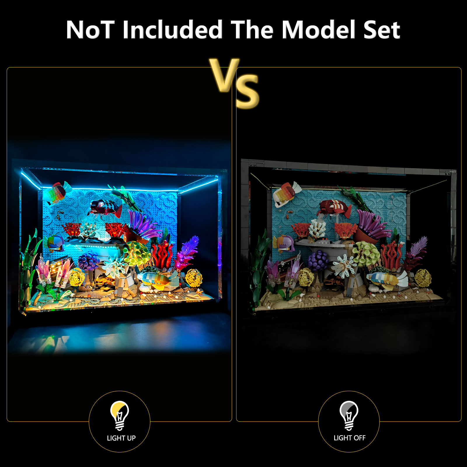 LYBMTWF Kit d'éclairage LED Co - Aquarium Marine Light avis et prix