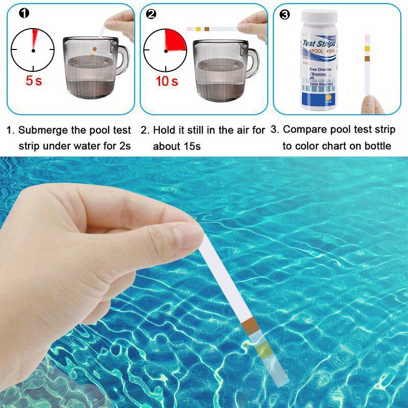 Bandes de test de chlore et de - Marine Aquarium Bacteria avis et prix