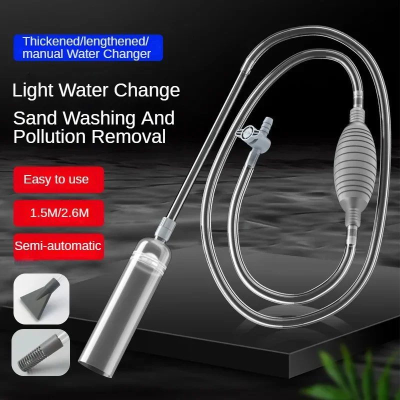 Grand siphon d'aquarium précie - Marine Aquarium Bacteria avis et prix