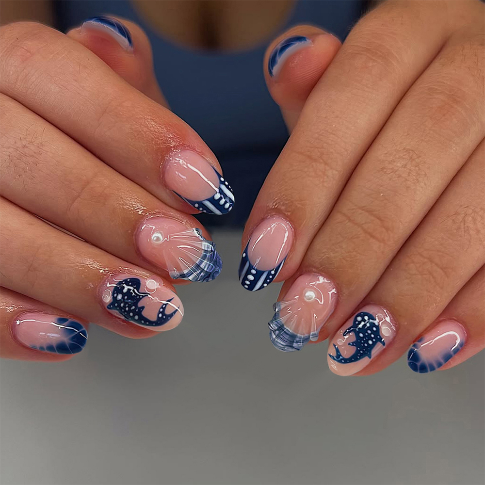 24 faux ongles en gel 3D en fo - Marine Aquarium Decorations avis et prix