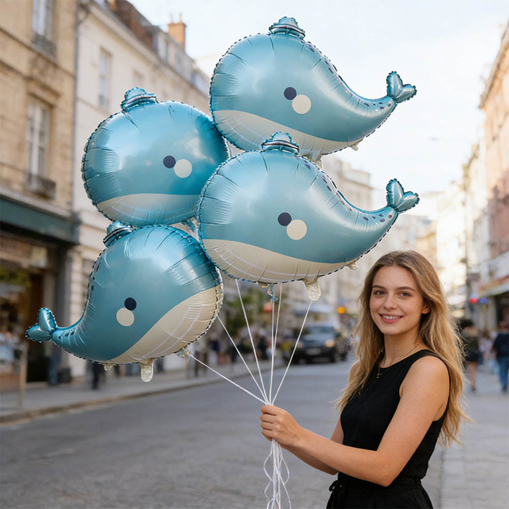 Lot de 5 ballons en aluminium  - Marine Aquarium Decorations avis et prix