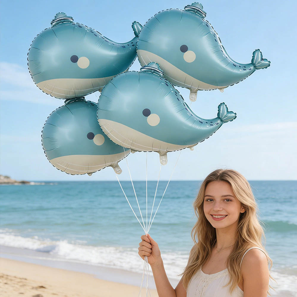 Lot de 5 ballons en aluminium  - Marine Aquarium Decorations avis et prix