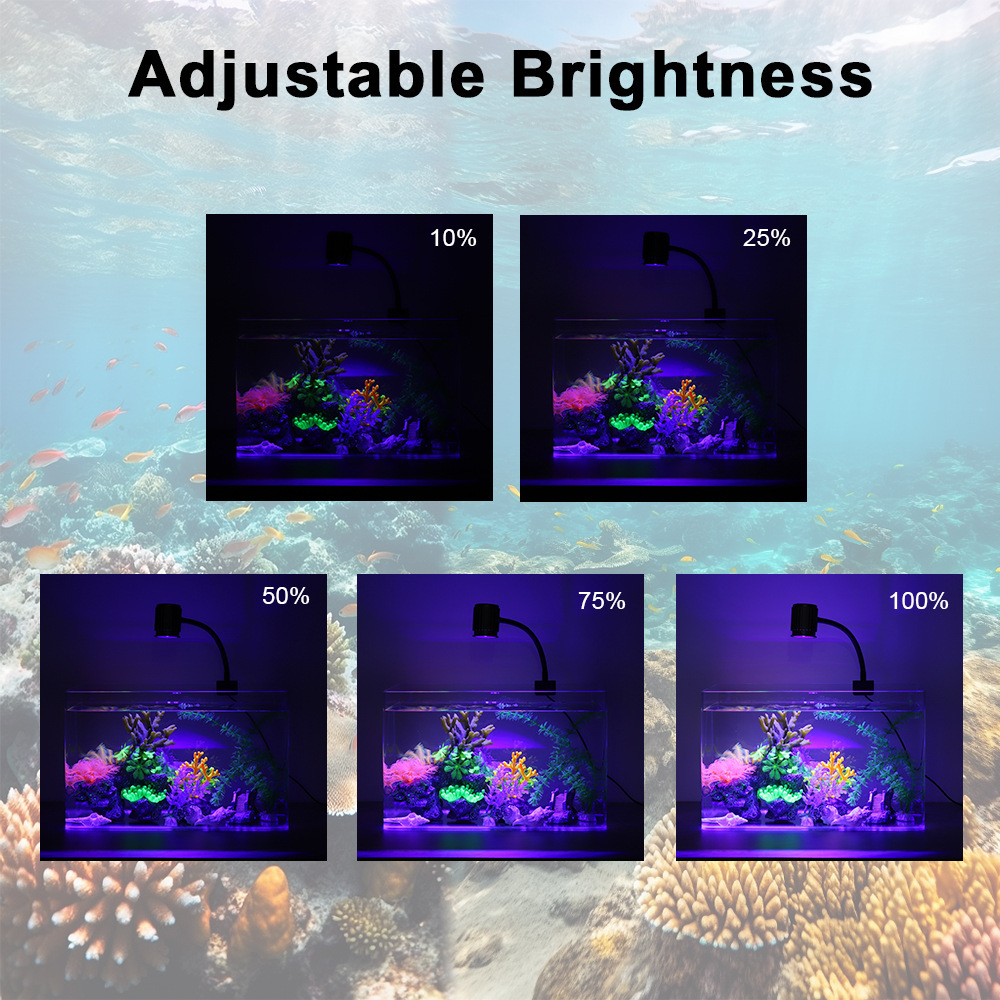 Lampe LED pour aquarium, spect - Aquarium Marine Light avis et prix