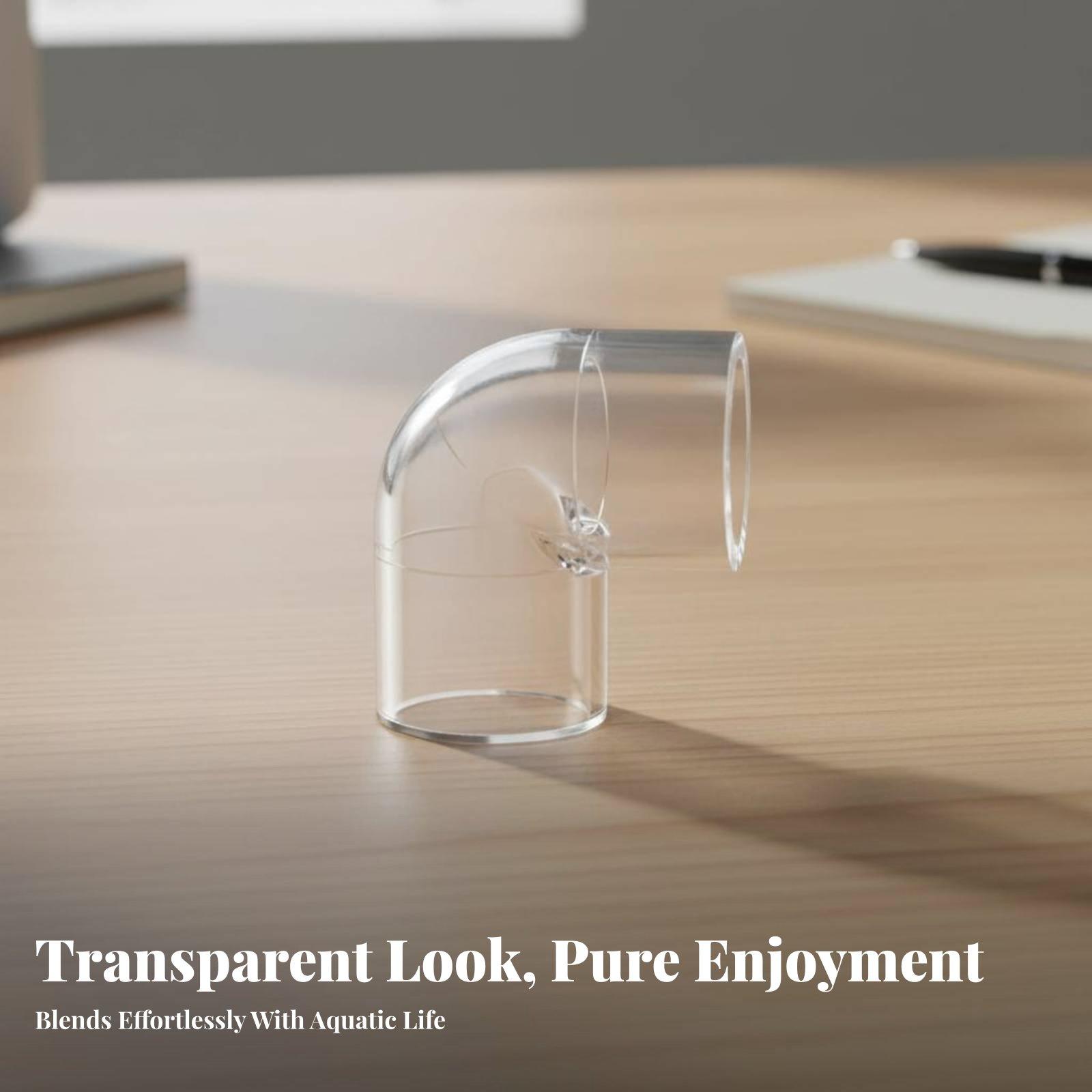Raccord coudé transparent pour - Aquarium & Marine Museum avis et prix