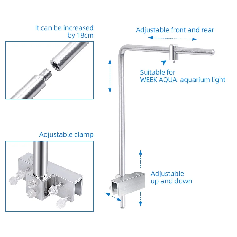 Semaine Aqua support de lumièr - Aquarium Marine Light avis et prix